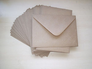Envelopes for 7
