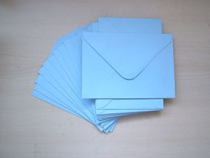 C6 Pastel Blue Envelopes (singles)