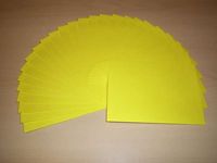 C6 Daffodil Yellow Envelopes (singles)