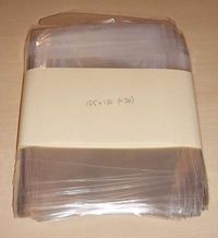 Cello Bags for 130mm x 130mm sizes - Self Seal - Box of 1000