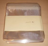 Cello Bags for 155mm x 155mm sizes - Self Seal - Box of 1000